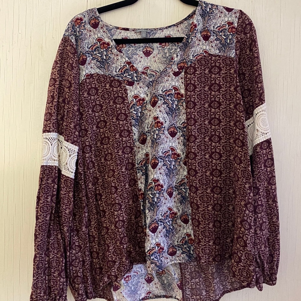 Long Sleeve Blouse